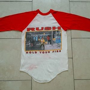 Authentic Rush Hold Your Fire 1987-88 Tour shirt
